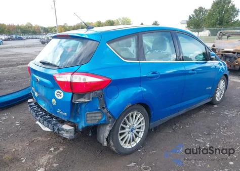 2013 Ford C-Max Hybrid Sel из США, поврежденный, VIN 1FADP5BU1DL550702